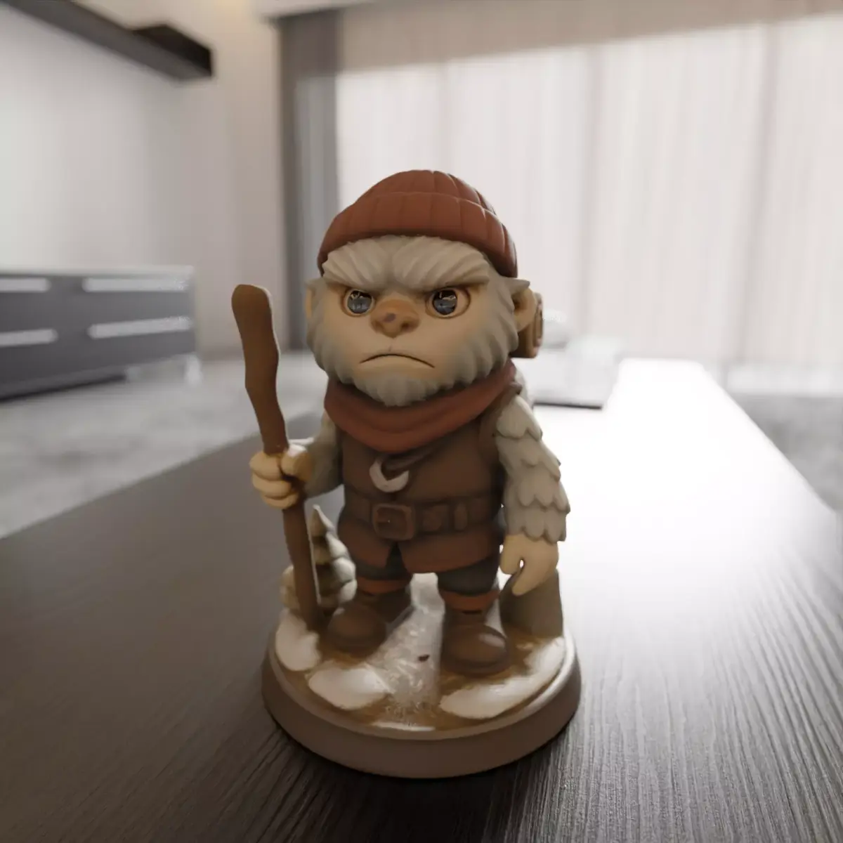 traveling yeti 3D print model