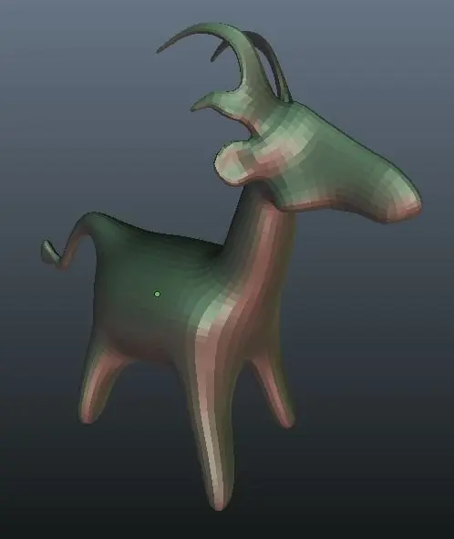 mountain goat Free low-poly 3D model