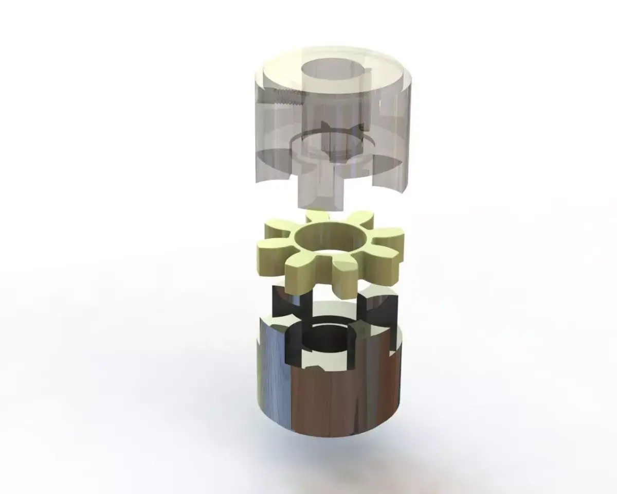 Flexible Coupling Free 3D model