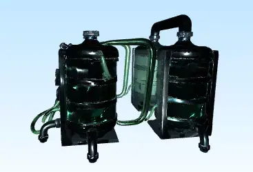 Sci-Fi Industrial Liquid Tanks  Game Ready PBR Prop  Low-poly 3D model