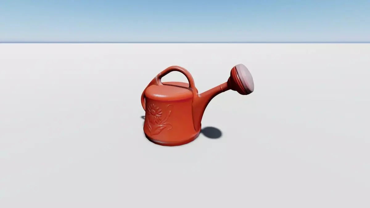 plant irrigation - Aquarius Low-poly 3D model