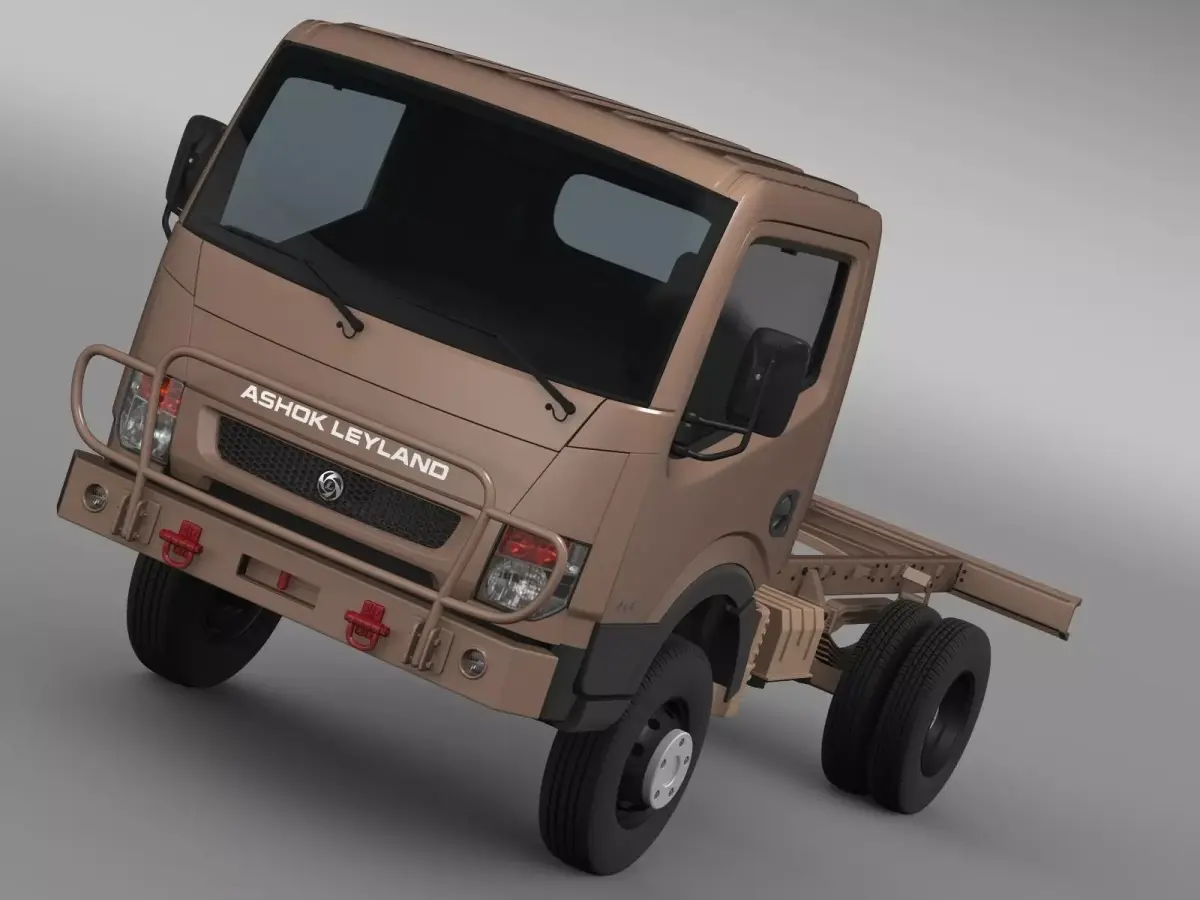 Ashok Leyland Garuda Chassi 2015 3D model