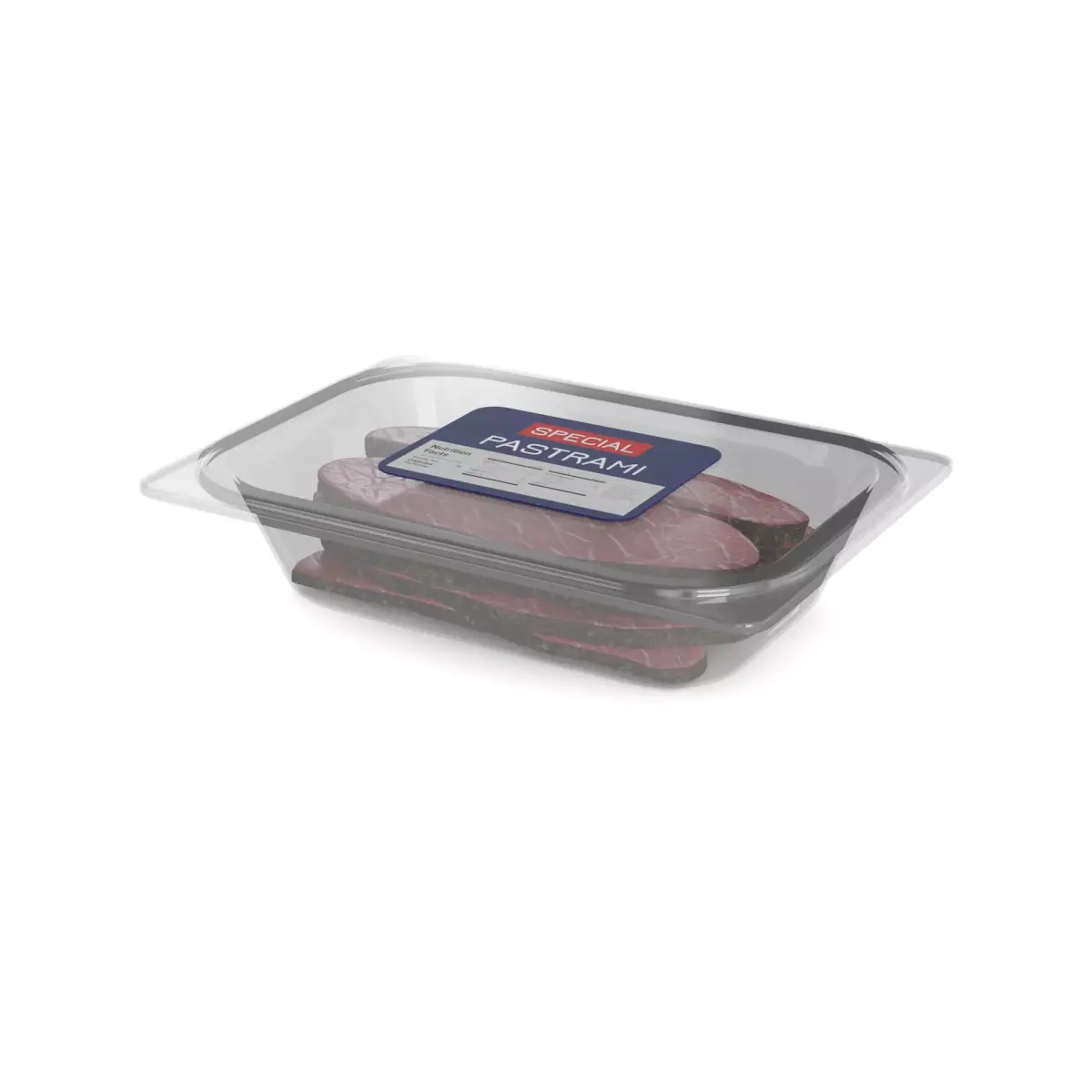 Deli sausages Pastrami 3D model