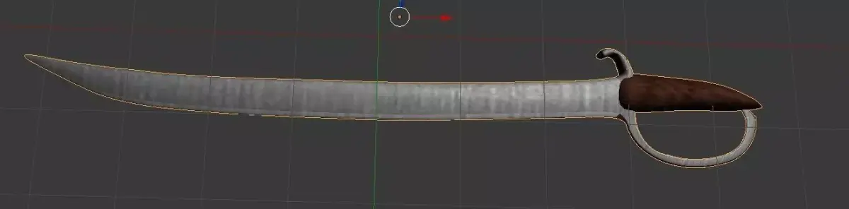 Pirate sword Free 3D model