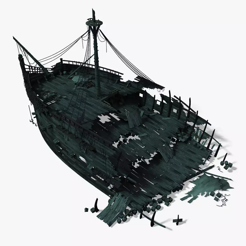 Shipwreck 01 3D model
