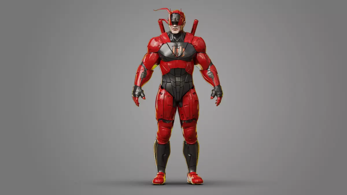 Daredevil Armor Scifi suit 3d model print  3D model