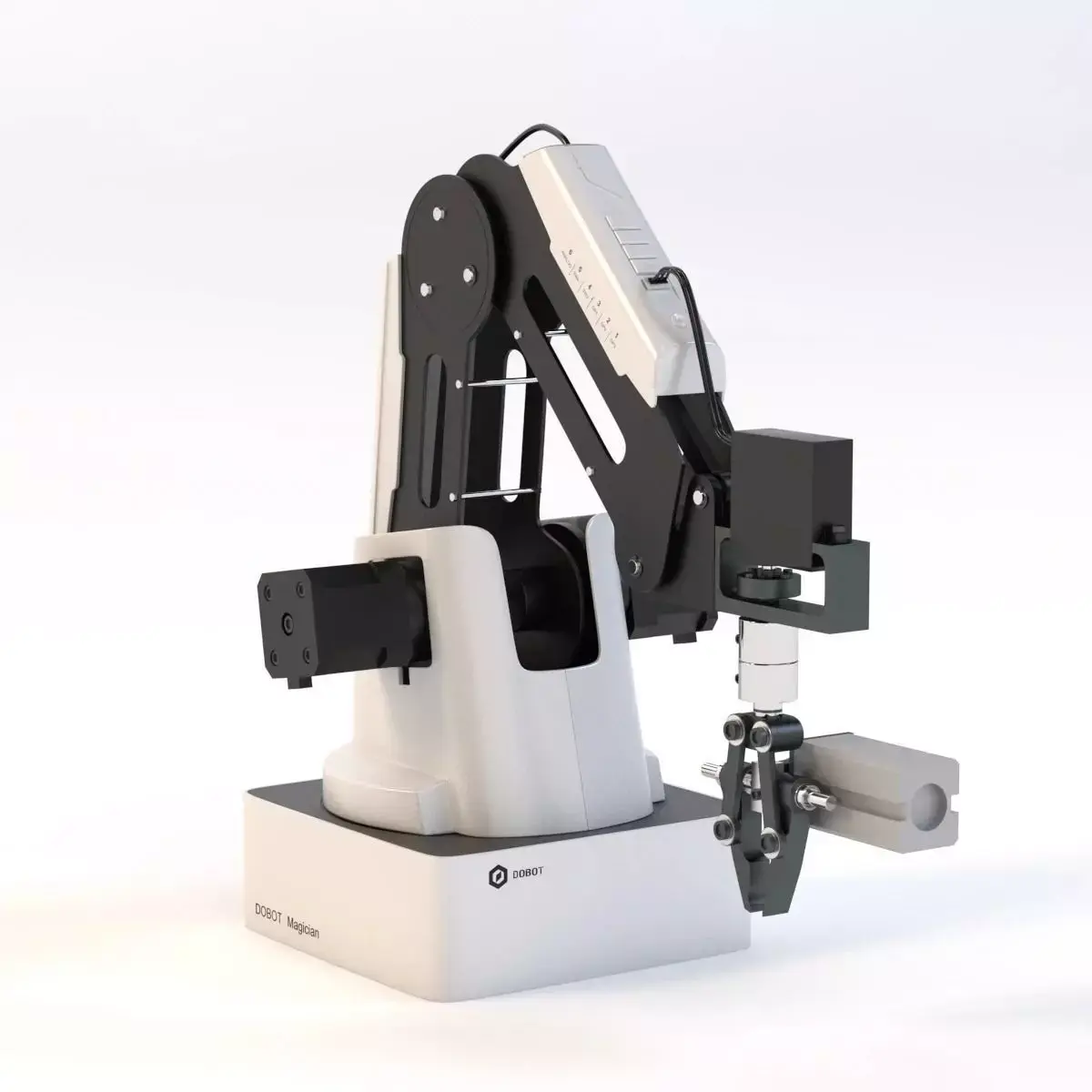 Designed  Desktop Dobot Magician Small Robotic Arm With Gripper 3D model