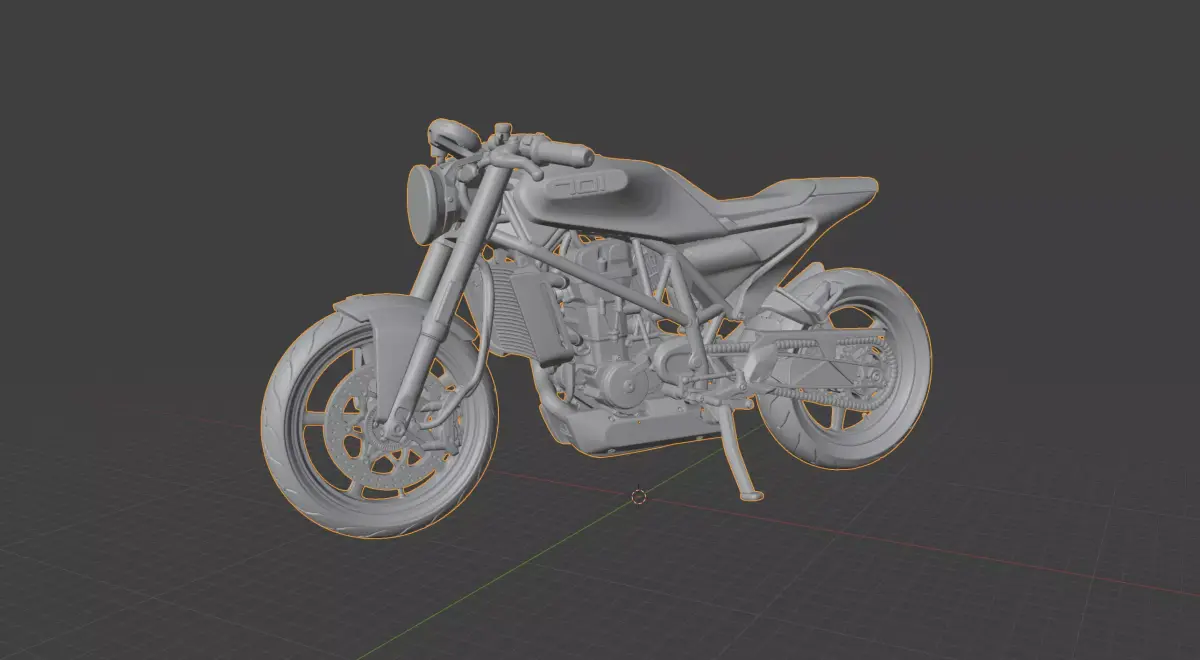 Husqvarna 701 Vitpilen 3d Print Scale Model 3D print model