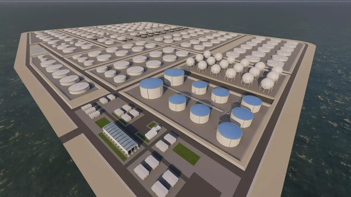 Petrochemical-Industrial Complex and Oil Gas Rig 3D model purchase