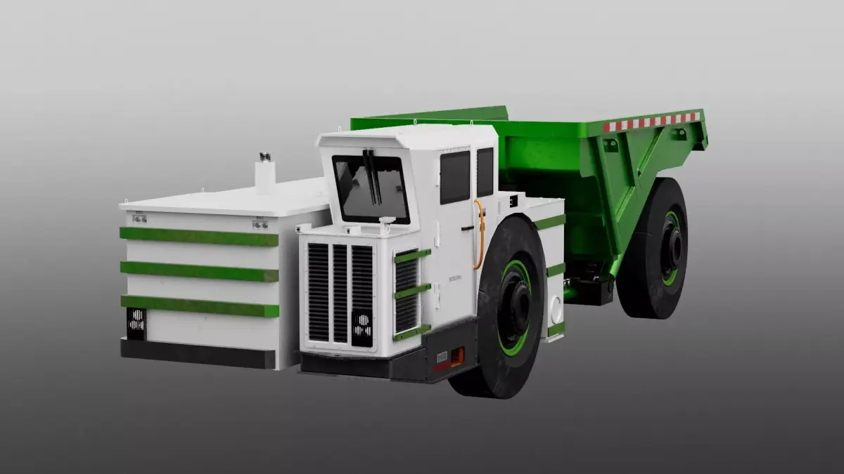 Articulated Dump Truck 3D model