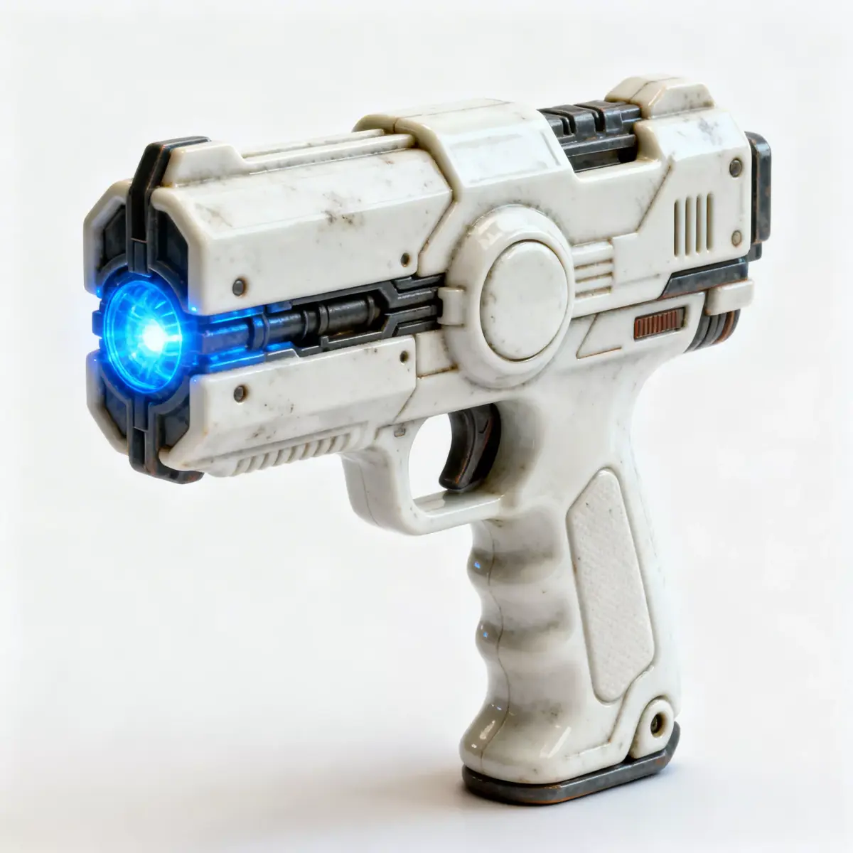 Stylized Sci-Fi Blaster Pistol 3D Low-poly 3D model