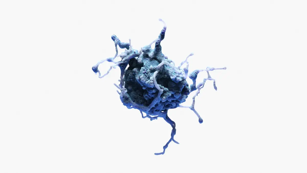 Cancer Cell Mutation 3D model