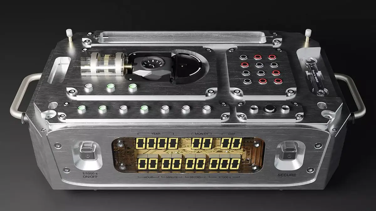 Atomic Clock 3D model