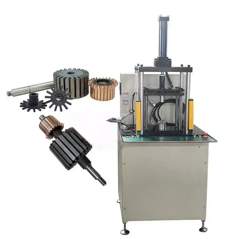 Electric Motor Rotor End Plate and Shaft Pressing Machine 3D model