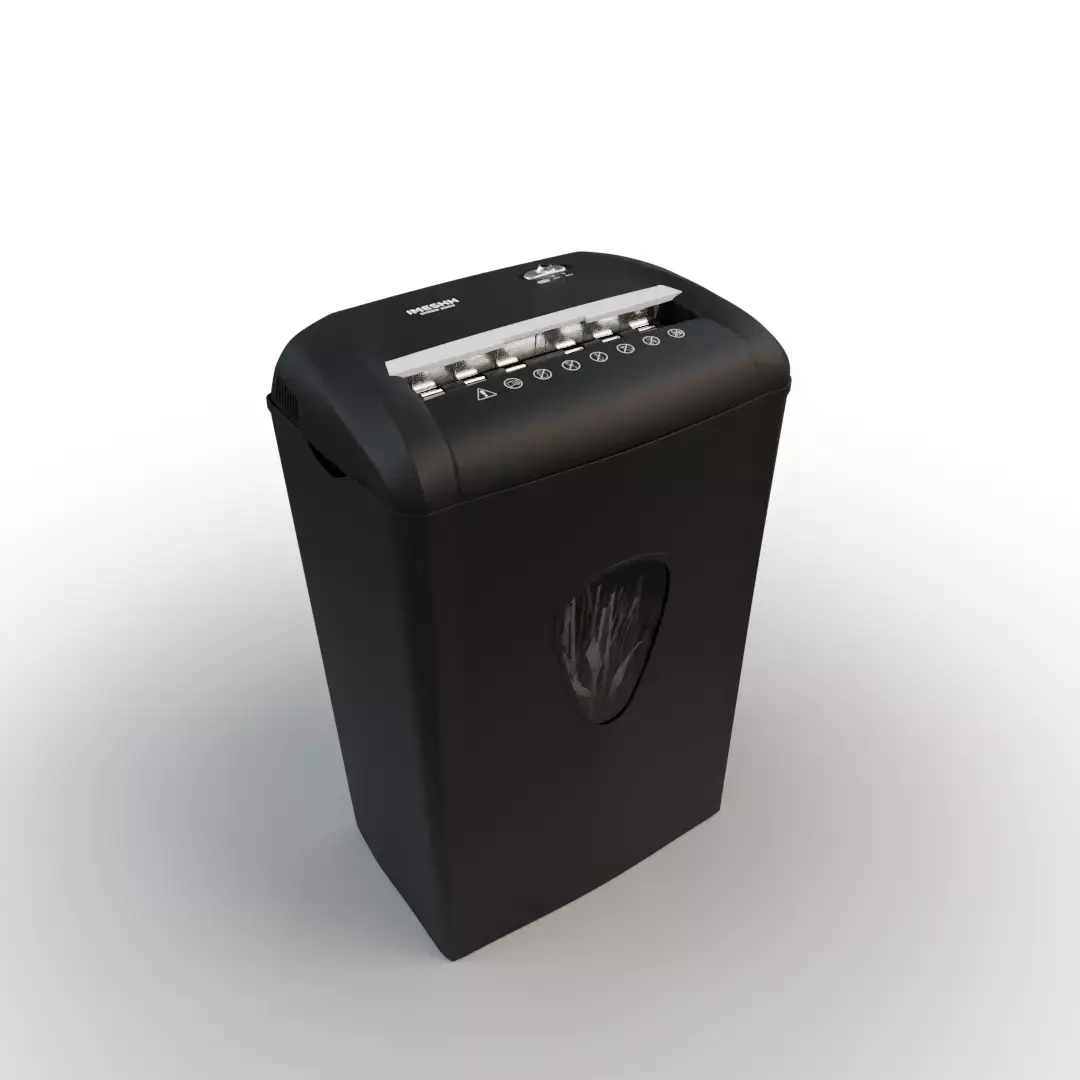 Office Paper Shredder Low-poly 3D model