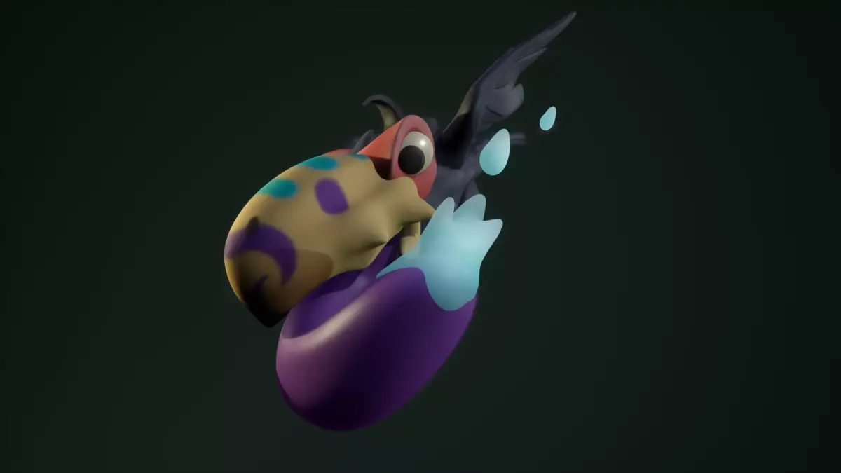 Stylized Bird 3D model purchase