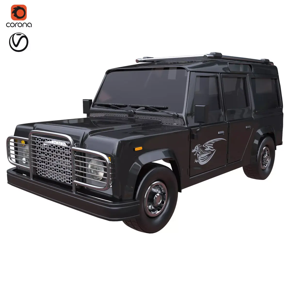landrover 1 land rover defender 3D model