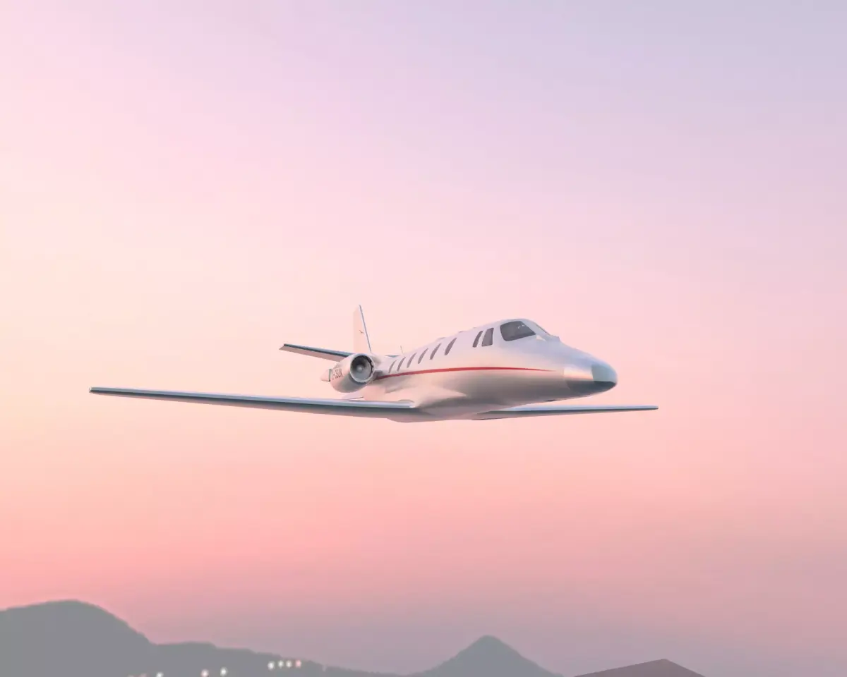 Cessna Citation XLS 3D model