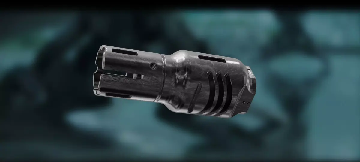 muzzle brake hybrid res 3D model
