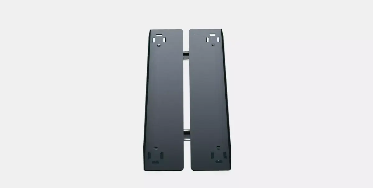 UPPSPEL Cpu stand with castors Low-poly 3D model
