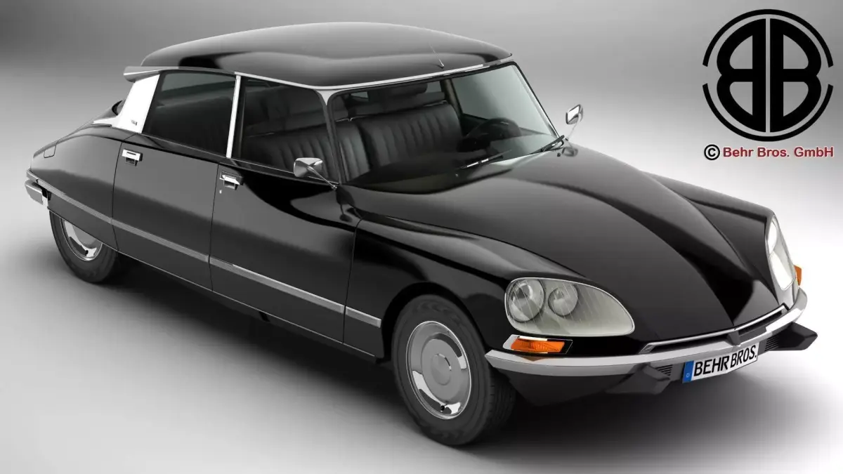 Citroen DS 23 Pallas 3D model