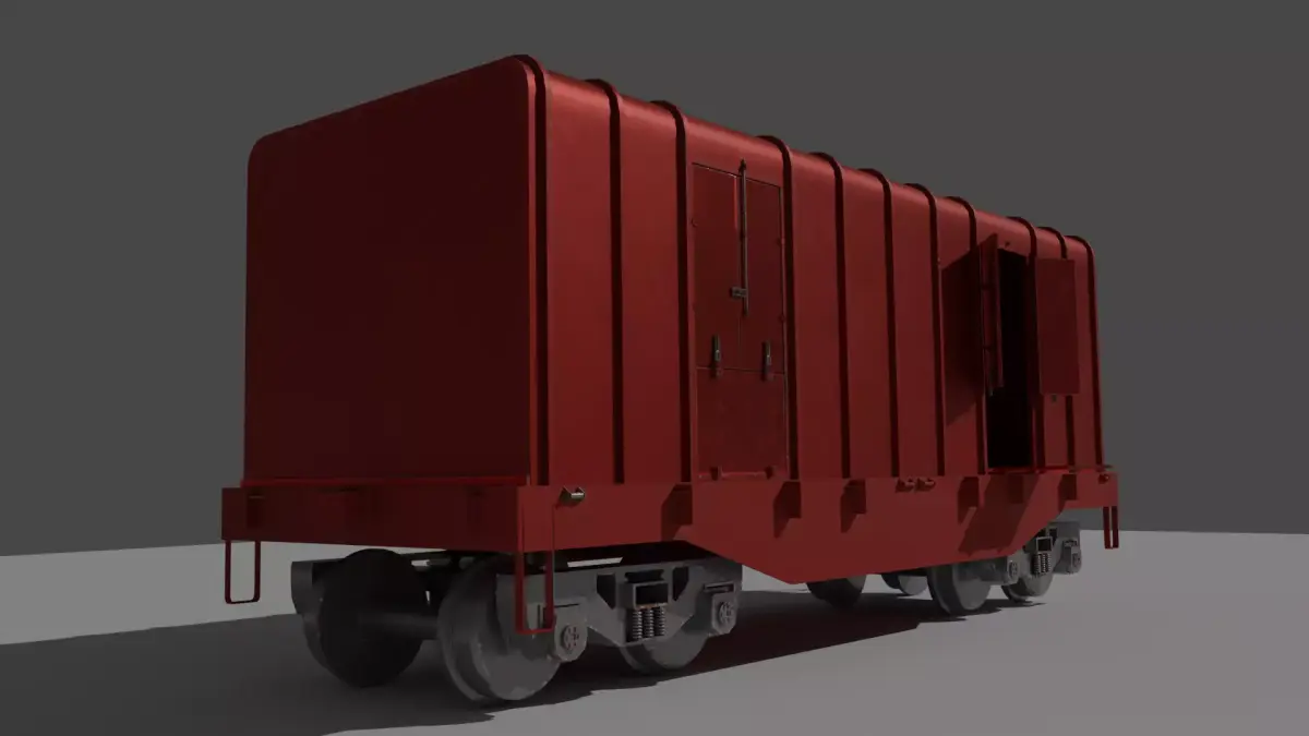 Train Bogie 3D model buy