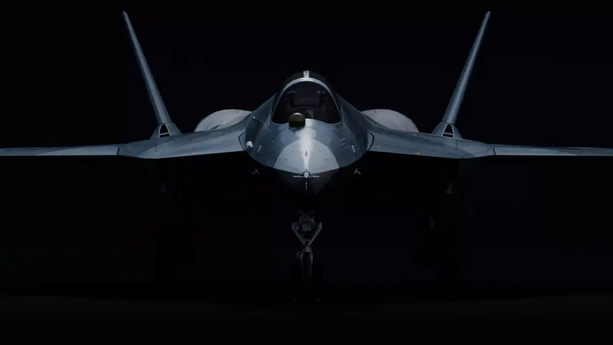 Sukhoi SU-57 fifth gen Fighter Jet 3D model