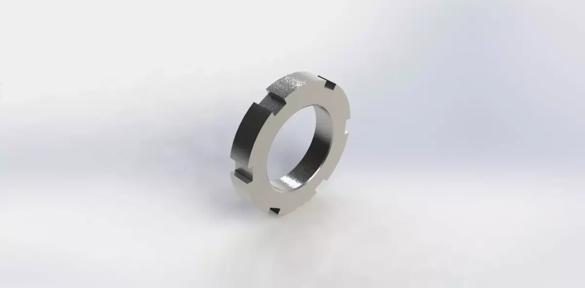 Porca SKF KM 9 Nut 3D model