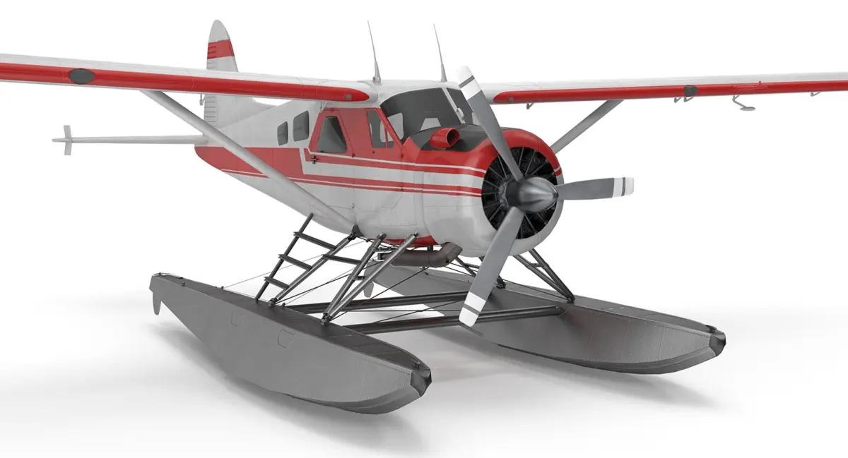 Seaplane 3D model buy