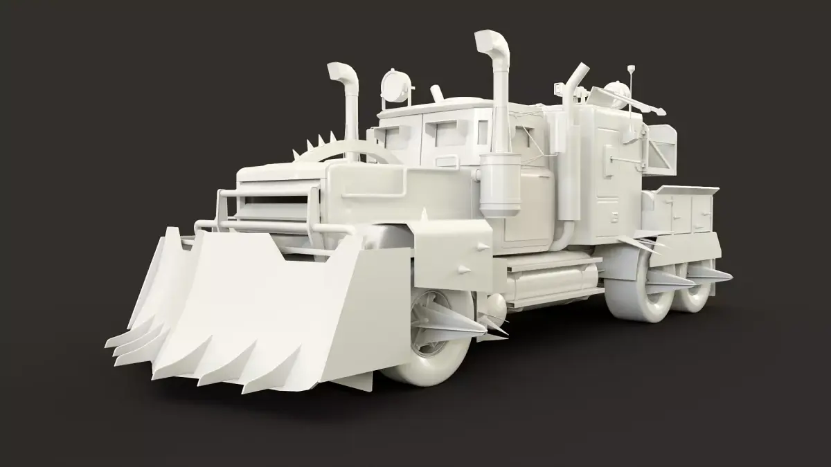 Postapo Truck 3D model