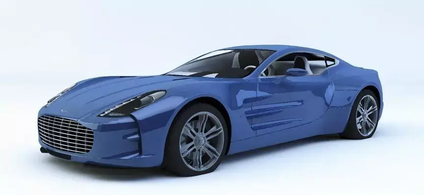 Aston Martin One 77 Free 3D model