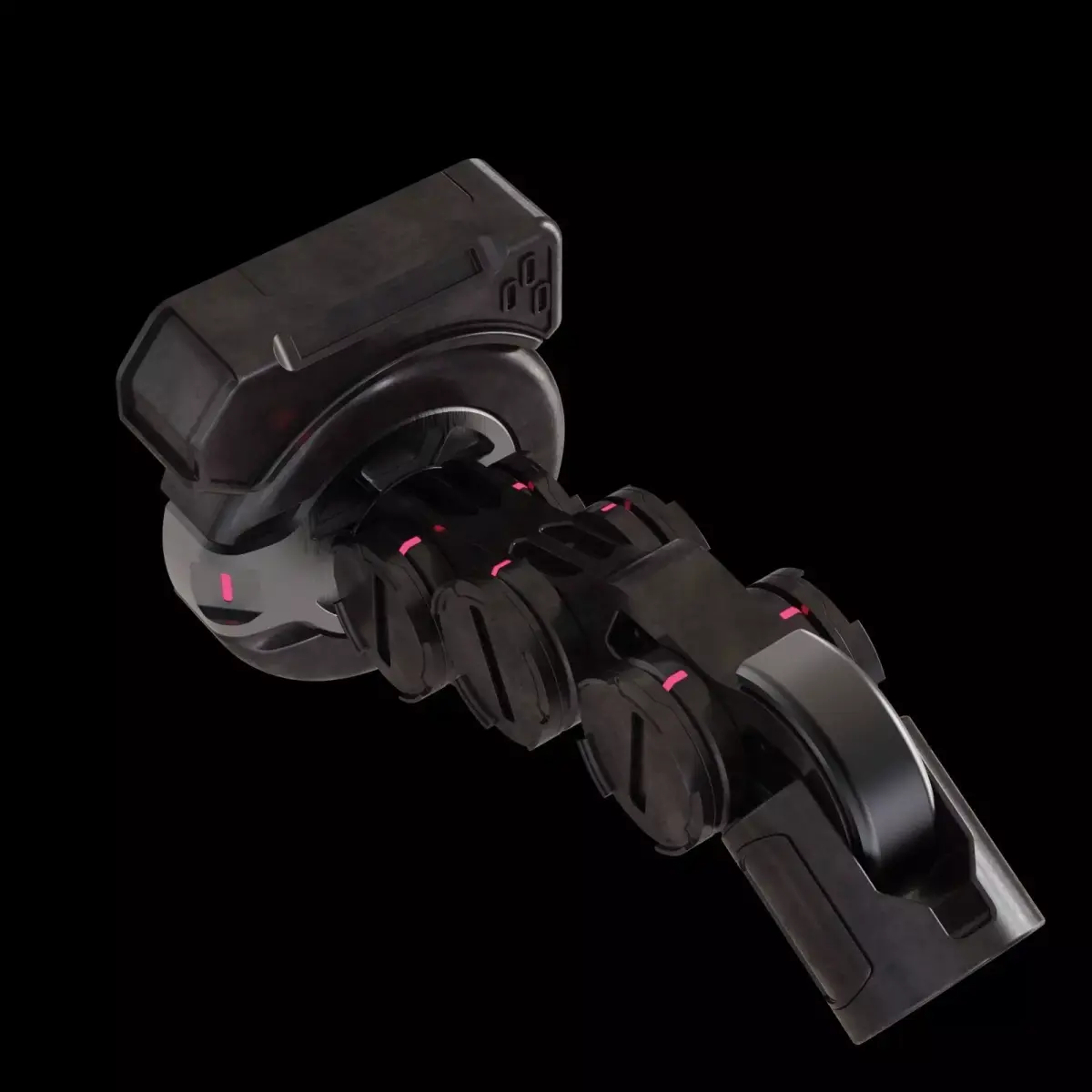 Mechanical part  hard surface  3D model