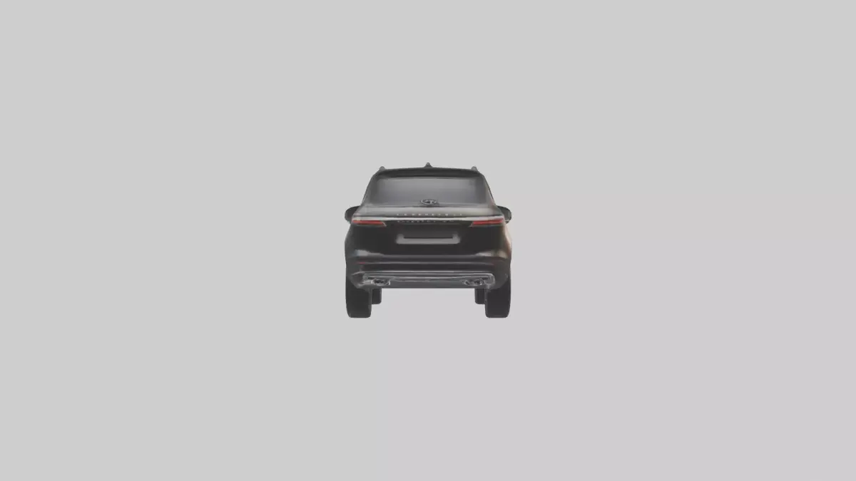 Lux Car Model Suv Low-poly 3D model purchase