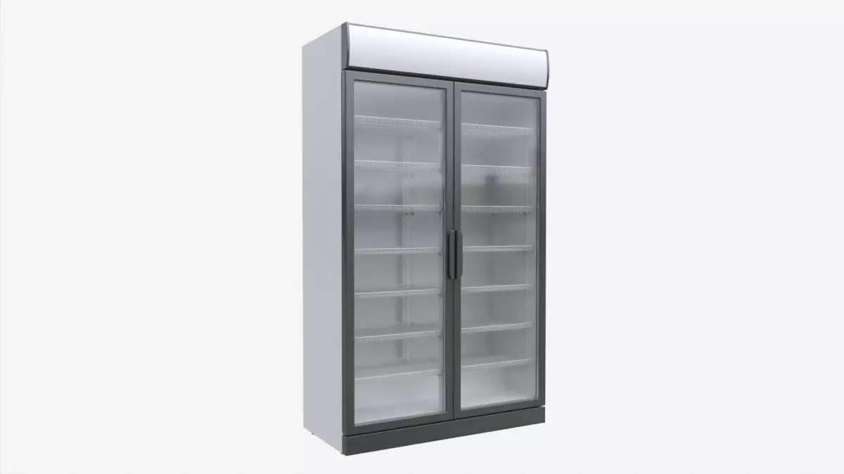 Beverage Cooler Big Double 03 3D model