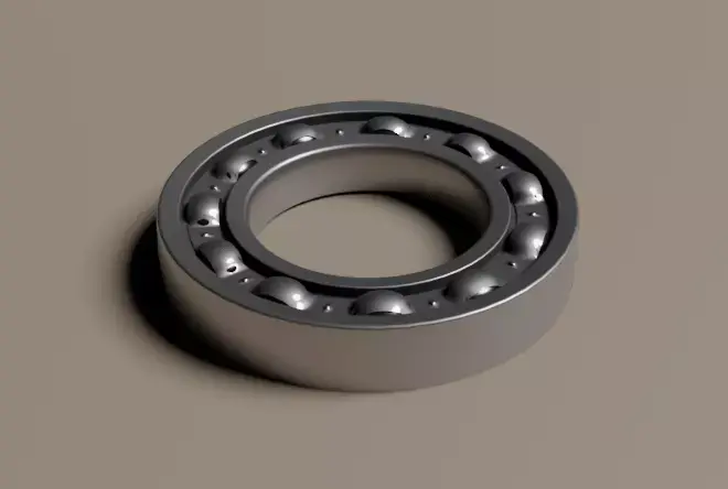 Ball Bearing 3D model V1