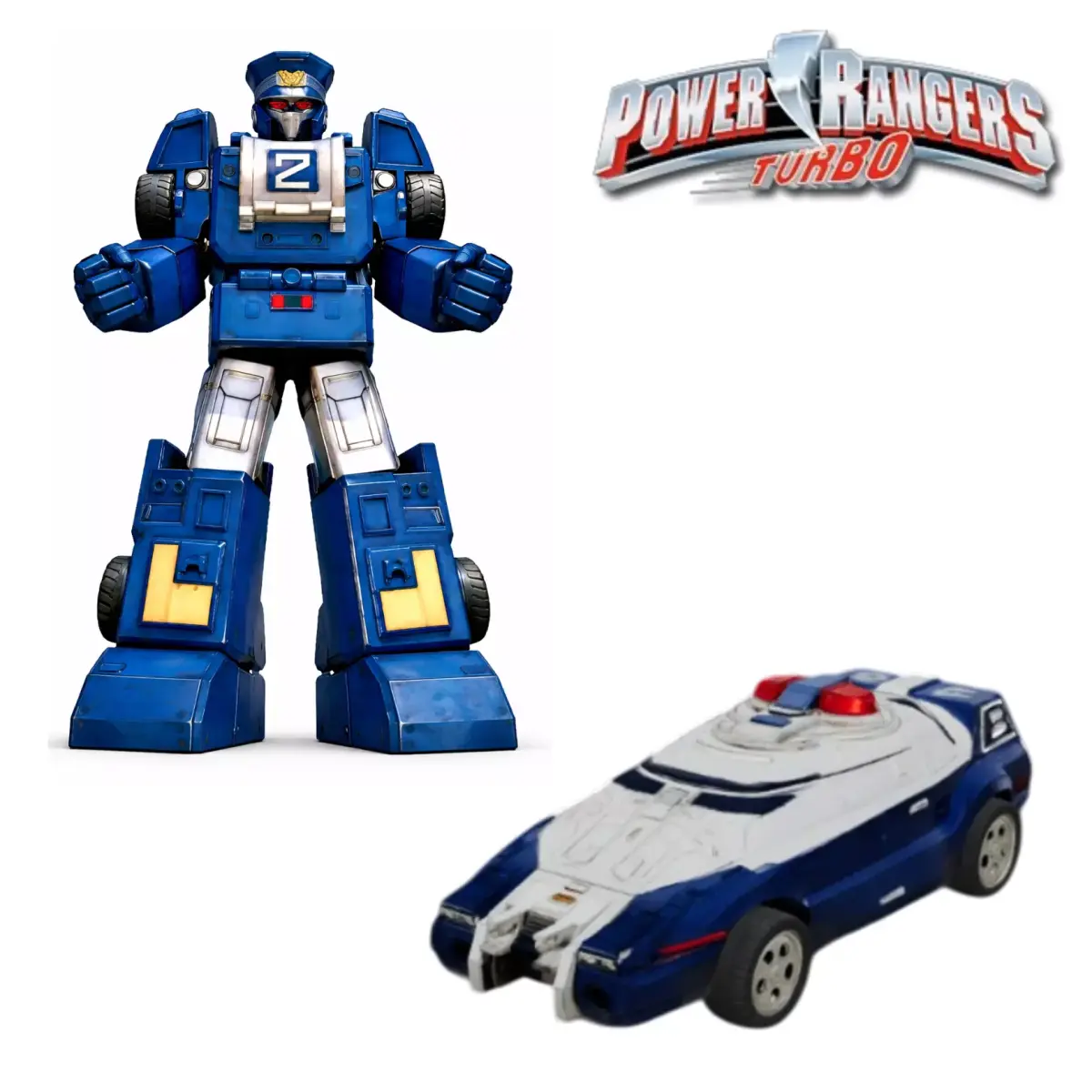 Siren Blaster Rescuezord set Power Rangers 3D print model