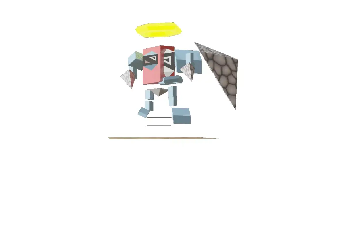 Flying Robotto 3D model