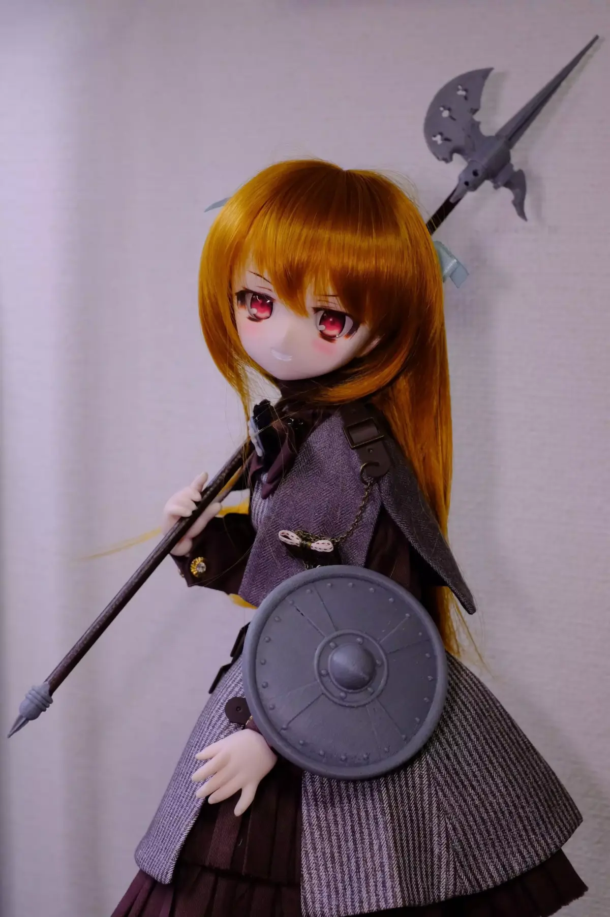 Buckler for a 6th part size figure Free 3D print model