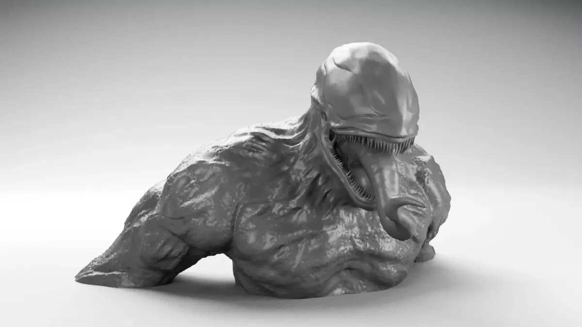 3D printing Venom 3D print model