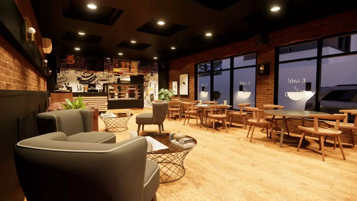 COFFEE SHOP  3D model
