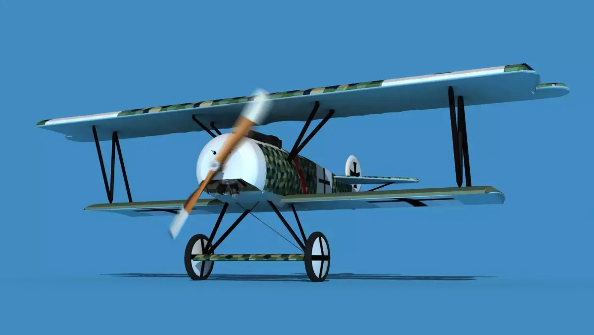 Fokker D-VI V05 3D model