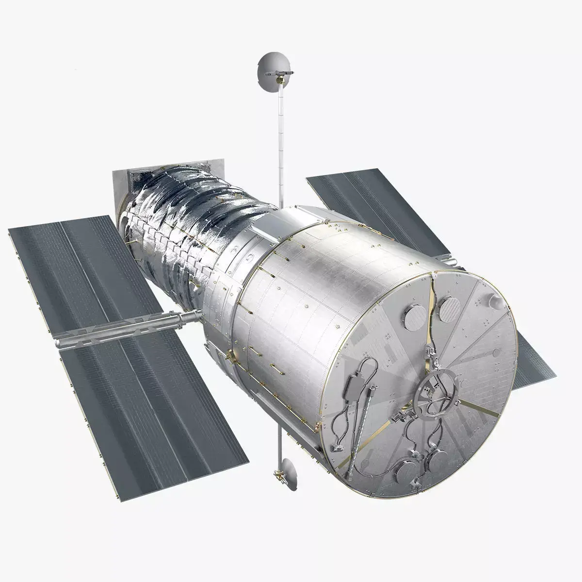 Hubble Telescope 3D model