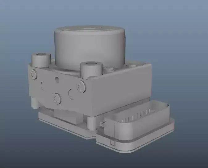 electronic part 1 3D model