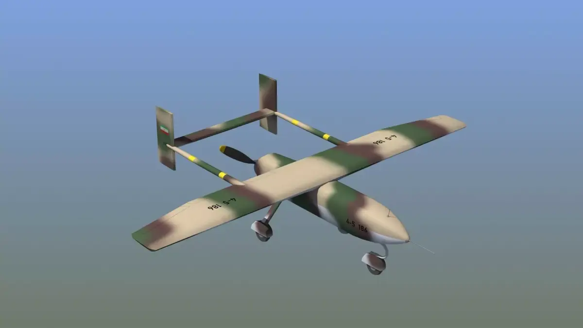 Iranian UAV Drone 3D model