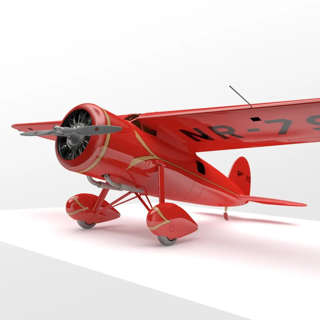 Amelia Earhart's Vega 5B 3D model