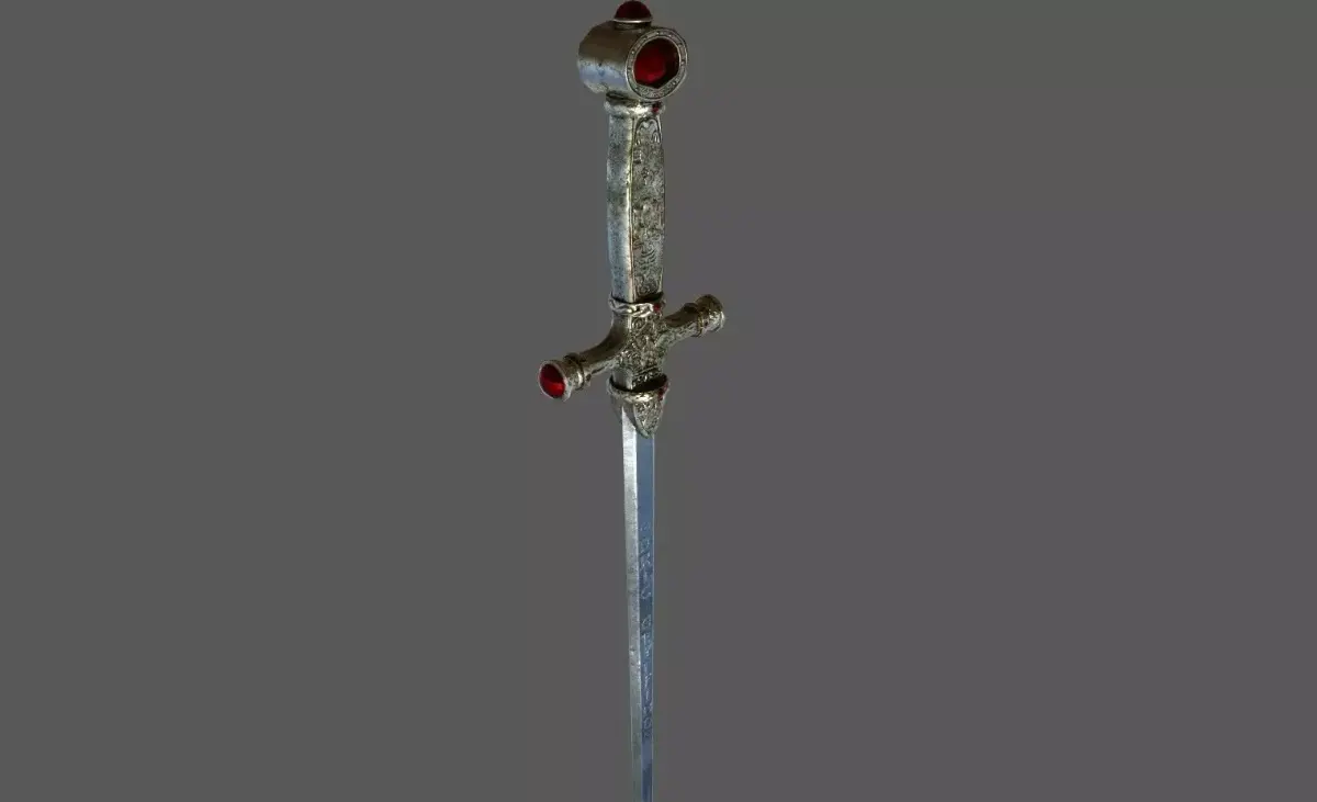 Sword of Gryffindor Low-poly 3D model