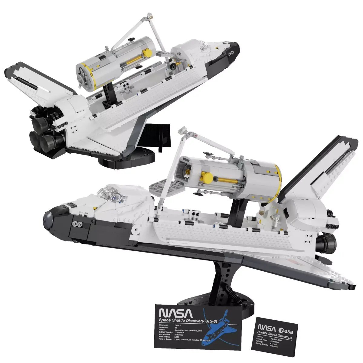 Lego - 10283 Space Shuttle Discovery 3D model