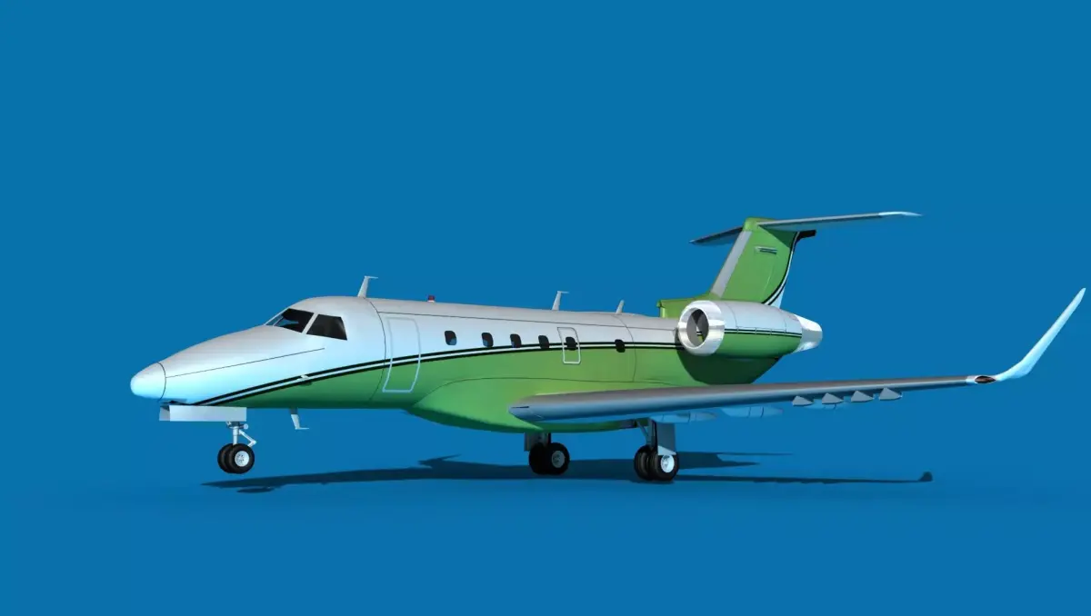 Embraer Praetor 500 V10 3D model