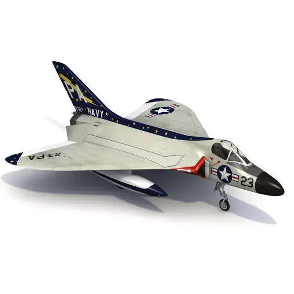 Douglas F4D F-6 Skyray 3D model