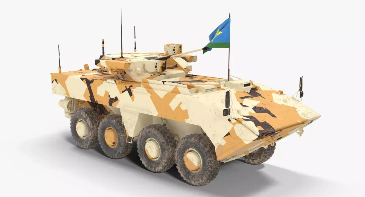 VPK-7829 Bumerang Desert Dirt Low-poly 3D model